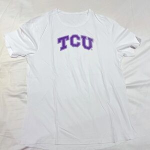Like new, Custom TCU x lululemon colab shirt only sold in Ft Worth